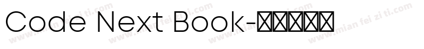 Code Next Book字体转换